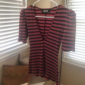 Reformation striped shirt